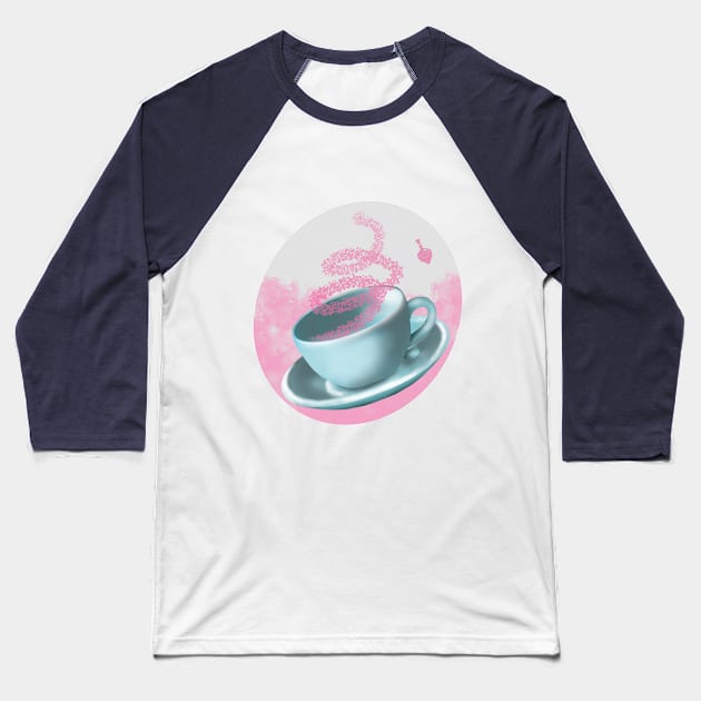 Coffee time! Baseball T-Shirt by basiaradkowska